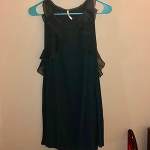 Free people forest green light weight dress